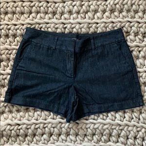 Loft Dark Denim Shorts